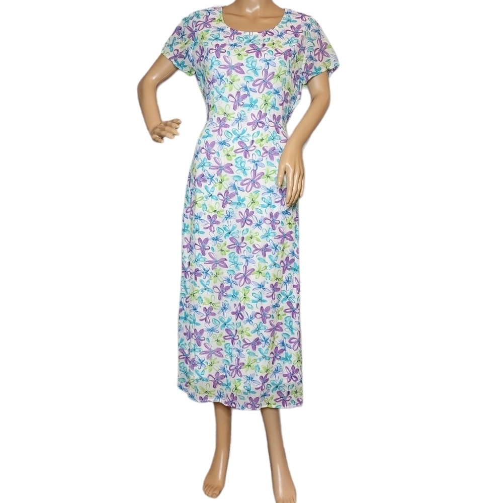 Hanna Andersson Floral Maxi Dress.